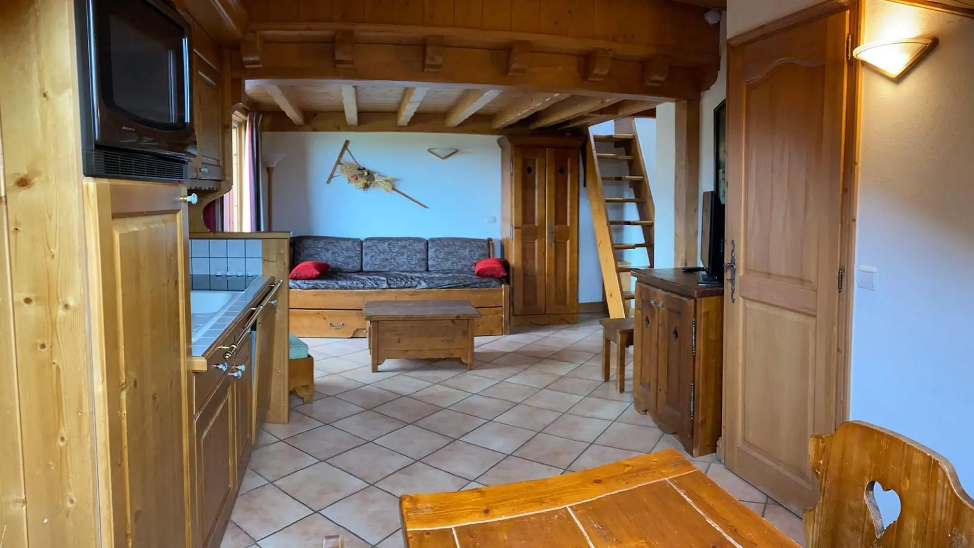 Appartement Cosy Aux Saisies Avec Balcon, 6 Pers - Fr-1-293-358 オトリュス 0*,  フランス